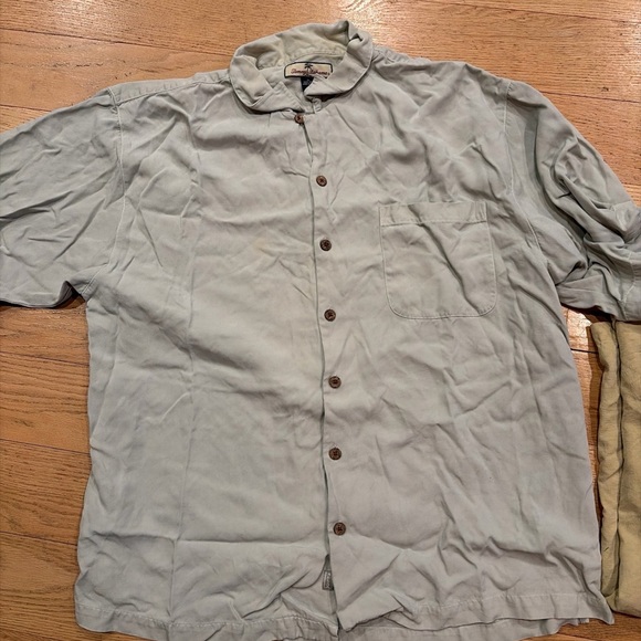 SOLD Hawaiian Shirts Mens Lot of 5 Tommy Bahama Silk Cotton Camp Bundle XL - Picture 9 of 15
